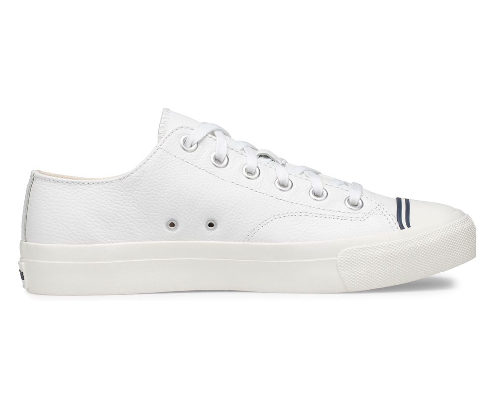 Tenis Keds Mujer Blancos - Royal Lo Classic Cuero - 1924-MVBLG